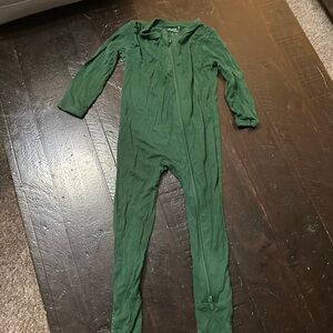 Kyte BABY Green Footies One Piece